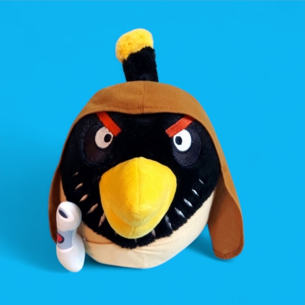 Angry Birds Star Wars Obi-Wan Kenobi Plush Stuffed Animal 10"